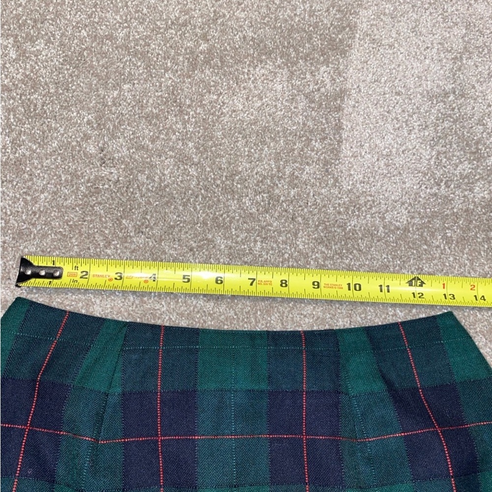 Vintage Daily Habit‎ Plaid Skirt Size 7 - Picture 7 of 8